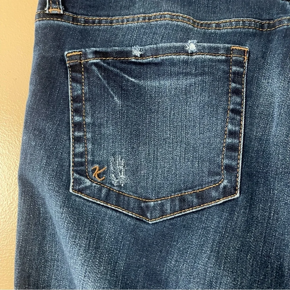 Kut from the Kloth Indigo Straight Leg Jeans size 12